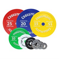 Lifemaxx Crossmaxx Gekalibreerde Halterschijven - 50 mm - 15 kg-2