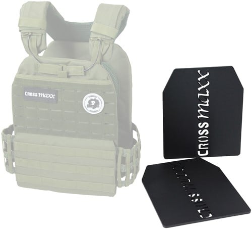 Lifemaxx Crossmaxx Tactical Vest Plate - Set 2 x 1,7 kg