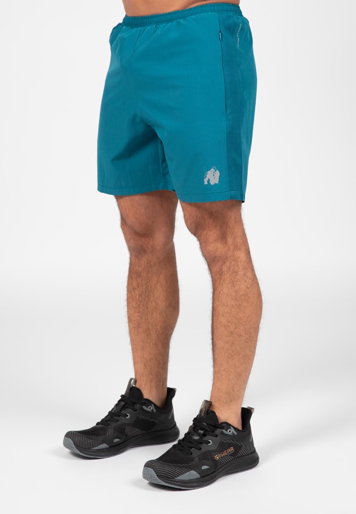 Gorilla Wear Lubec Shorts - Petrol - 4XL