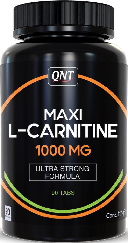 QNT Maxi L-Carnitine - 1000 mg - 90 Tabs