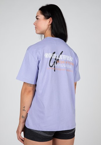 Gorilla Wear Medina Oversized T-shirt - Lila - L