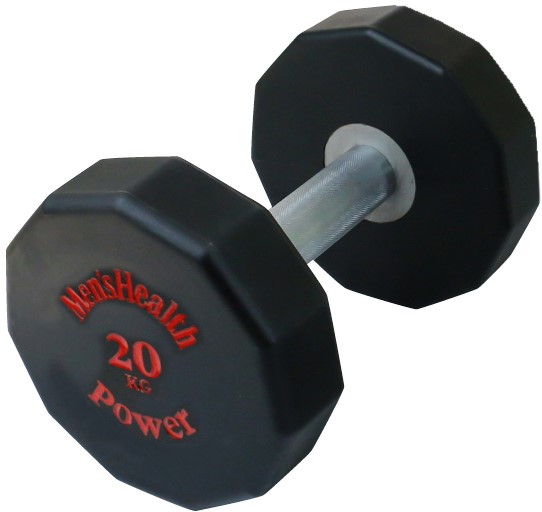 Men's Health PU Dumbbell - 20 kg