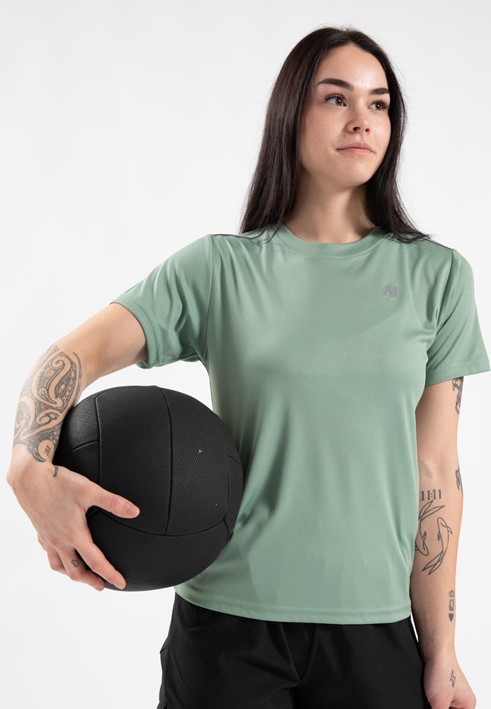 Gorilla Wear Mokena T-shirt - Groen - S