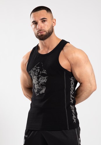 Gorilla Wear Monterey Tank Top - Zwart/Grijs