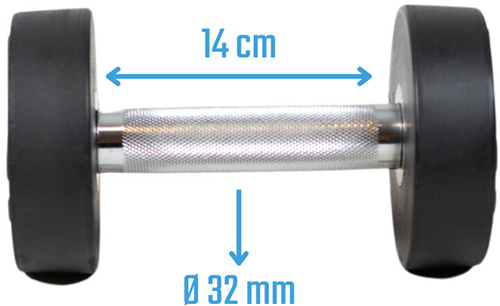 Muscle Power Ronde Dumbbell - 4 kg-2
