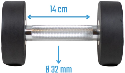 Muscle Power Ronde Dumbbell - 6 kg-2