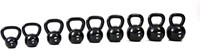 Muscle Power Gietijzeren Kettlebell - Zwart - 16 kg-3