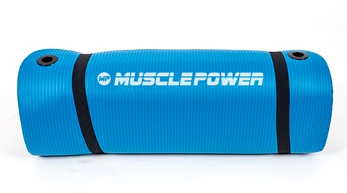 Muscle Power Fitnessmat - Blauw - 190 x 60 x 1,5 cm-2