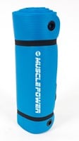 Muscle Power Fitnessmat - Blauw - 190 x 60 x 1,5 cm-3
