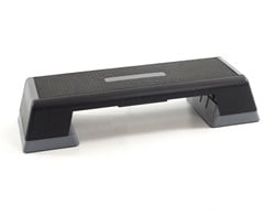 Muscle Power Verstelbare Aerobic Step - Monoblok XXL - Zwart/Grijs