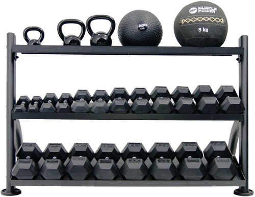 Muscle Power Opbergrek voor Kettlebells en/of Dumbbells-2