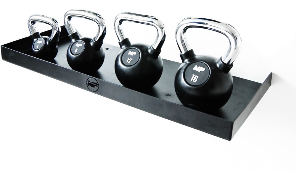 Muscle Power Opbergrek voor Kettlebells en Dumbbells - Wall Line