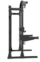 Muscle Power Basic Squat Rack - Zwart-3