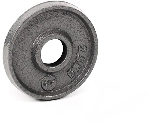 Muscle Power Gietijzeren Halterschijf - 50 mm - 2,5 kg