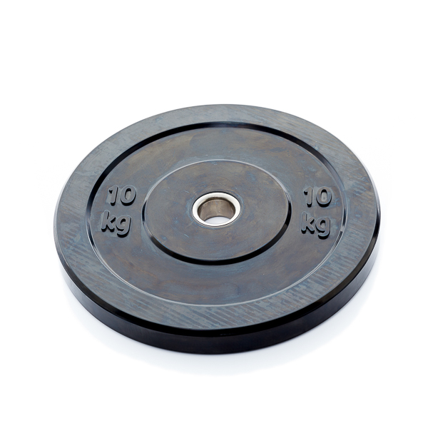 Olympic Black Bumper Plates 10 kg