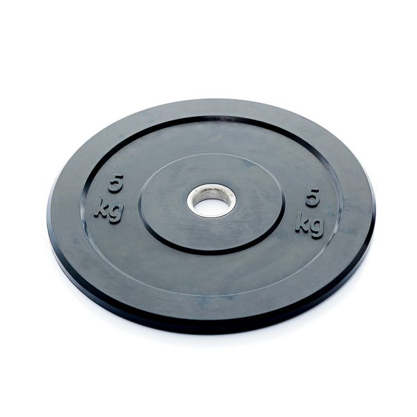 Olympic Black Bumper Plates 5 kg