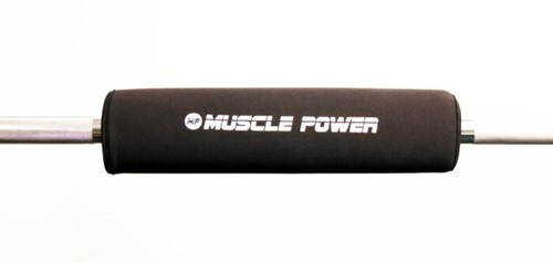 Muscle Power Nekbeschermer voor Olympische Halterstang - Zwart-2