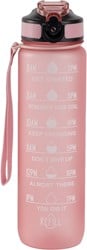 Motivai Motivatie Waterfles - Roze - 1000 ml