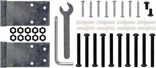 Multifunctionele optrekstang - bevestigingsmateriaal