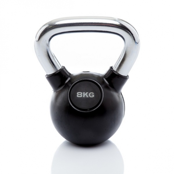 Kettlebell 8 kg rubber