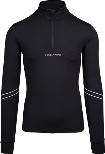 Gorilla Wear Noxen Long Sleeve Shirt - Zwart - Foto 2