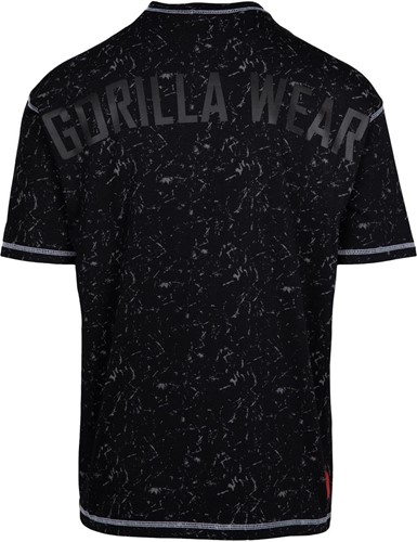 Gorilla Wear Saginaw Oversized T-shirt - Washed Black - Foto 2