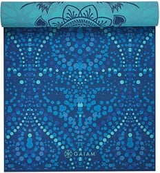 Gaiam Reversible Yoga Mat - 6 mm - Mystic Sky