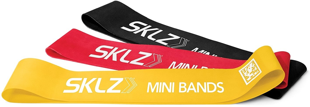 SKLZ Resistance Band Set Mini Bands 3 pcs Yellow Red Black