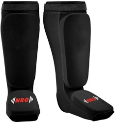 NRG Fitness SIBB Scheenbeschermers Shin & Instep - Zwart