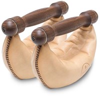 Nohrd Swing Bell - Set van 2 - Walnoot - 2 x 2 kg