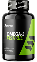 Empose Nutrition Omega-3 / Visolie Caps - Essentiele vetzuren - 120 Capsules