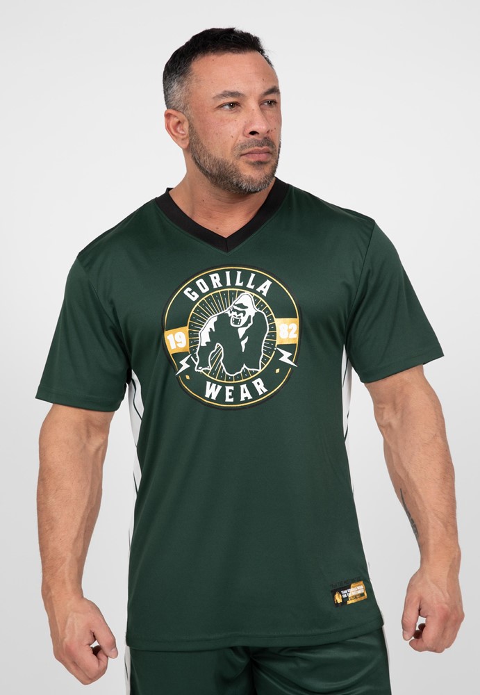 Gorilla Wear Orlando T-shirt - Groen - 4XL