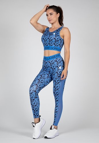 Gorilla Wear Osseo Legging - Blauw - S-3