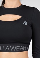 Gorilla Wear Osseo Long Sleeve - Zwart - XL-3