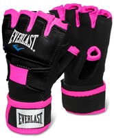 Everlast Evergel Hand Wraps - Zwart/Roze - S/M
