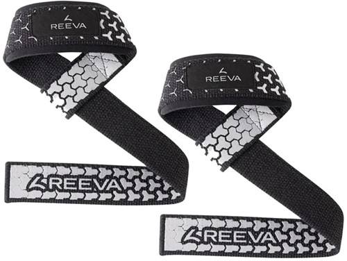 Reeva Lifting Straps Ultra Grip - Zilver