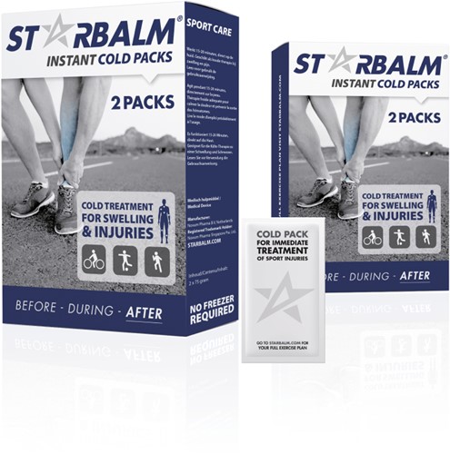 STARBALM Fast Cold Pack 2 pc