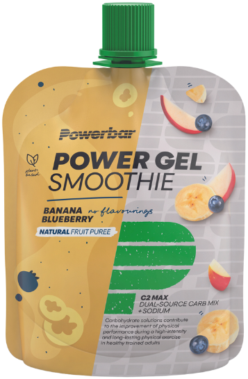 Powerbar Powergel Smoothies - 16 x 90 gr - Banaan Bosbes