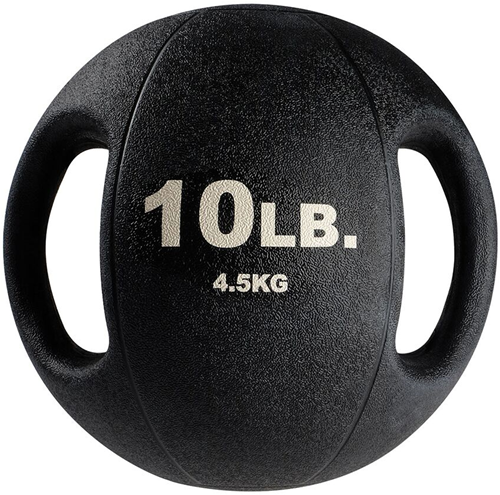 Body-Solid Dual-Grip Medicine Ball - Medicijnbal met Handvaten - 4,5 kg