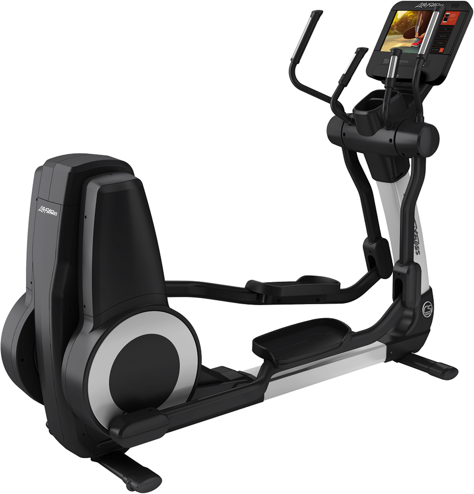 Life Fitness Platinum Club Discover SE3HD Crosstrainer - Diamond White - Gratis montage