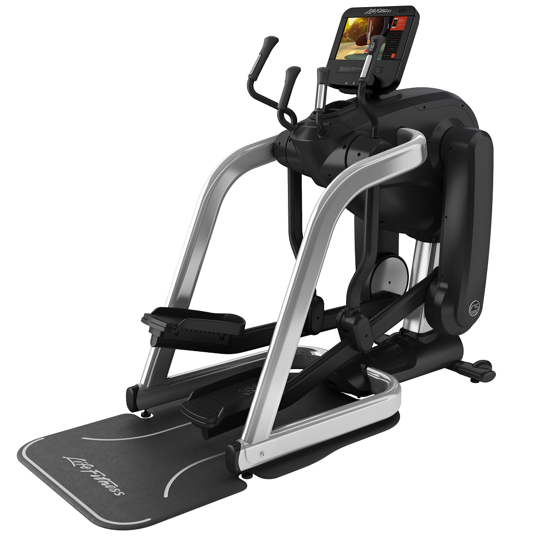 Life Fitness Platinum Club Series Discover SE3HD Flexstrider Arctic Silver