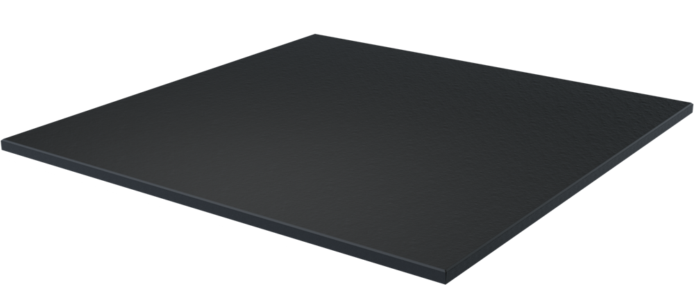 Flow Fitness Rubberen Tegel met Waterdichte SBR-laag - 100 x 100 cm