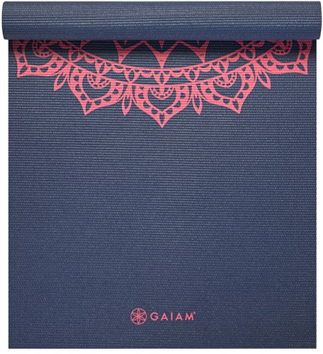 Gaiam Yoga Mat - 4 mm - Pink Marrakesh