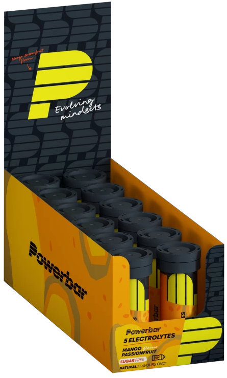 Powerbar Electrolyte Tabs - 12 x 10 Tabletten - Mango Passionfruit