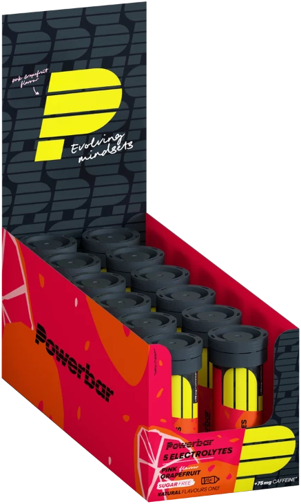 Powerbar Electrolyte Tabs - 12 x 10 Tabletten - Pink Grapefruit