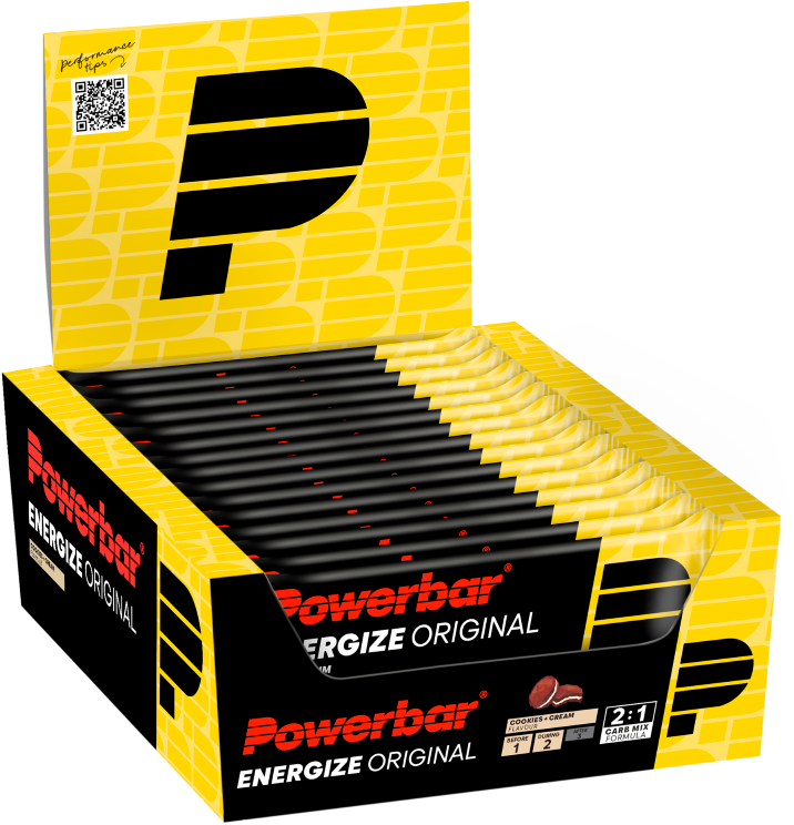 Powerbar Energize Bar - 15 x 55 gr - Cookies&Cream