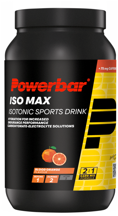 Powerbar Iso Max - 1200 gr - Bloed Sinaasappel