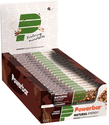Powerbar Natural Energy Cereal Bar - 18 x 40 gr - Cacao Crunch