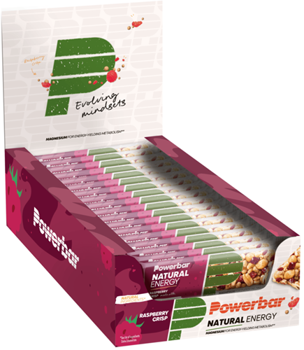Powerbar Natural Energy Cereal Bar - 18 x 40 gr - Framboos Crisp