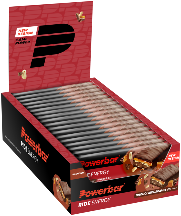 Powerbar Ride Energy Bar - 18 x 55 gr - Chocolade Caramel